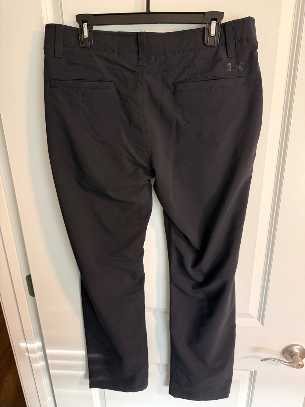 Men's Black Golf Pants - Under Armour - Picture 3 of 7
